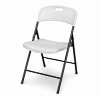 Chair (plastic and metal folding) 