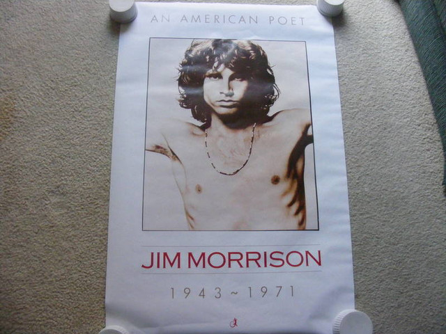 FS: Jim Morrison (The Doors) out-of-print Litho Sheets in Arts & Collectibles in London - Image 2
