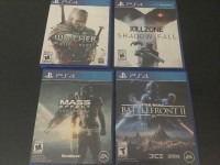 4 PS4 games , 10$ each