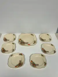 Meakin plate set 