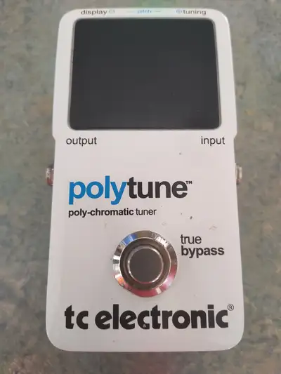 TC Electronic PolyTune Guitar Tuner, View more
