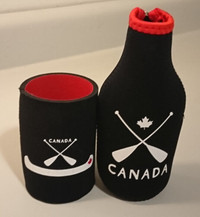 Neoprene Insulated Can/Bottle Sleeve with Zipper