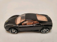 1:64 Diecast Hot Wheels Ferrari 360 Modena Metallic Black No Box