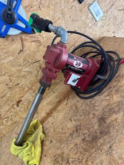 20GPM heavy duty - retails $620 for just pump Brand new fillrite filter housing, Brand new 20’ hose,...