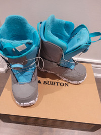 Burton Zipline BOA Junior Snowboard Boots Size 6K