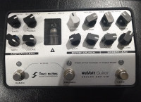 Mint Condition Two Notes ReVolt Preamp Pedal - 3 Amps in One!