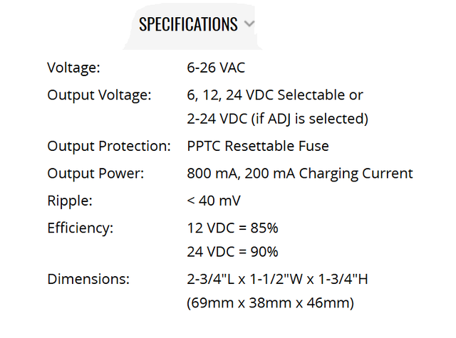 Camden CX-PS13V3 Variable Output Linear Power Supply 1.3A 2-24V in General Electronics in Laval / North Shore - Image 3