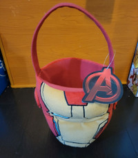 Ironman candy basket (new with tag)