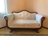 Antique two seat sofa