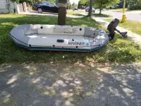 Boat and motor mount only.. motor not included