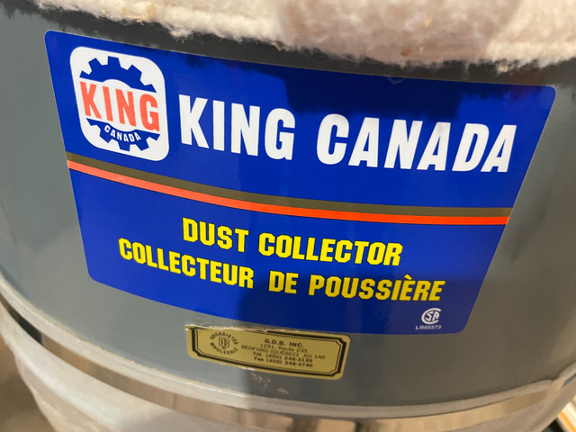 Collecteur de poussière King KC-3105c dans Outils à main  à Saint-Jean-sur-Richelieu - Image 4