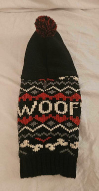 Multi-Coloured Bailey & Bella "Woof" Dog Sweater