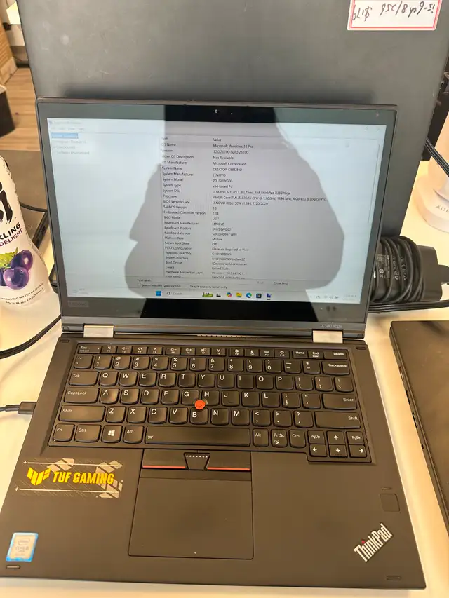 Touch Screen Lenovo ThinkPad X380 Yoga, i5-8th, 16GB RAM+ 256GB in Laptops in Edmonton - Image 3