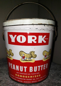 York Peanut Butter tin