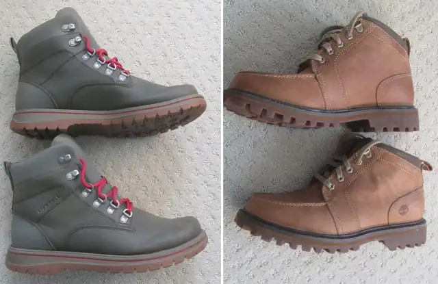 New Merrell Performance Or Timberland Leather Shoes / Boots in Men's Shoes in Kitchener / Waterloo - Image 2