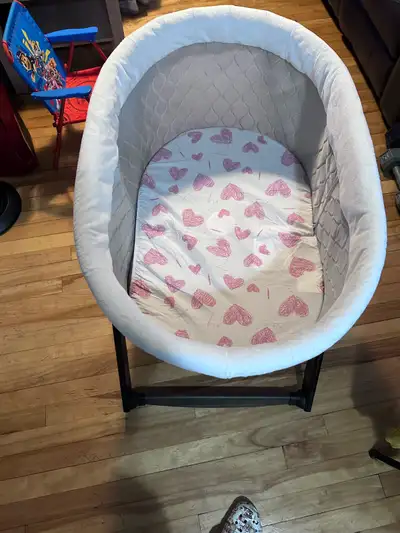 Wood Bassinet, View more