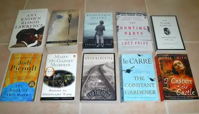 10 Paperback Fiction Books, View more