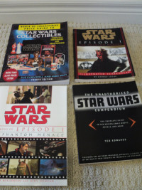 Star Wars 4 Books Lot....like new!
