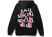 Anti Social Social Club Kkoch Hoodie ‘Black’ NEW Sz L $220