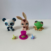 Littlest pet shop lps tricks and talent show sassiest pets lot