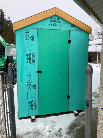 Shed/ Ice shack 6’x8’, View more