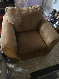 Comfy Brown Chair 