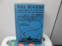 Will Rogers Vintage 1st Edition Book