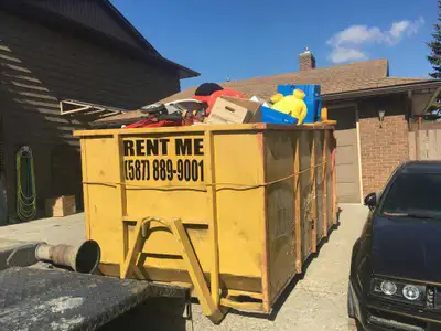 12 15 20 yd Bin rental dumpsters Roll off bins #587-889-9001, View more