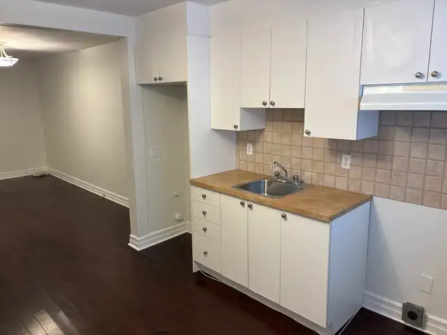 HOCHELAGA: TRÈS GRAND 3 1/2 RDC, MÉTRO JOLIETTE, VALOIS, COUR