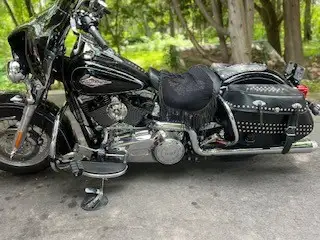 Bike has been meticulously cared for by senior owner. Many extras with dual exhaust