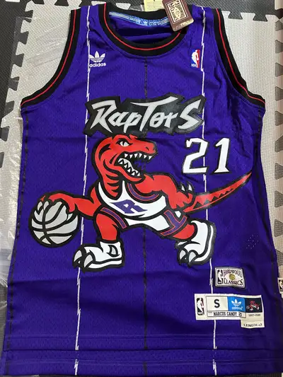 RARE NWT Marcus Camby Toronto Raptors Adidas Soul Swingman , View more