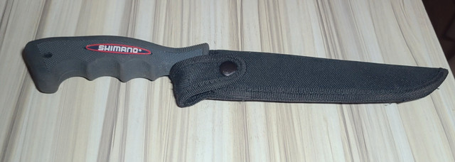 Shimano filled knife with sheath. in Hobbies & Crafts in London - Image 4