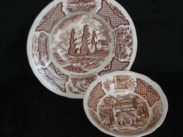 Fairwinds, Historical Scenes Dishes in Arts & Collectibles in Stratford