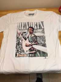 Jimi Hendrix Authentic Collectible T Shirt