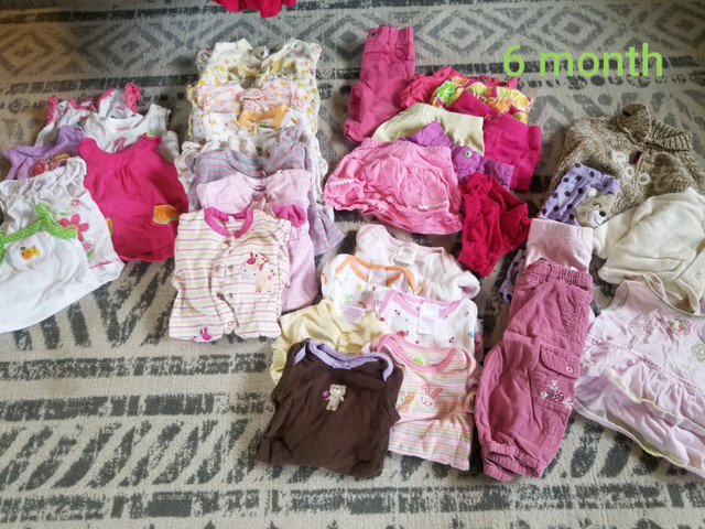 6 month clothes girl in Clothing - 3-6 Months in Sudbury