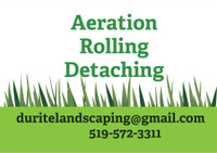 Aeration Rolling Detaching 