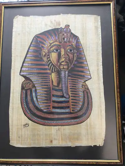 Rare Egyptian Painting Scrolls - A Collector's Dream!, View more