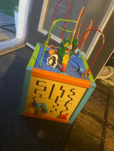 toddler activity cube, View more