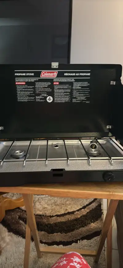 New Coleman stove with no box.
