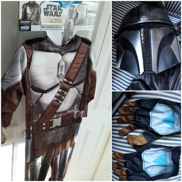 Mandalorian Star Wars Disney New Costume 7/8  in Toys & Games in St. Catharines