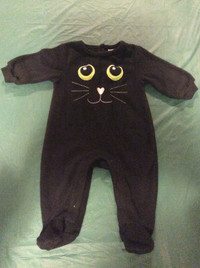 Black Cat outfit, size 3-6 months