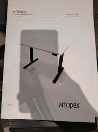 Height adjustable electric desk Atropex