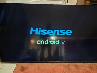 65" 4k HiSense LED TV - Demo Mode, View more