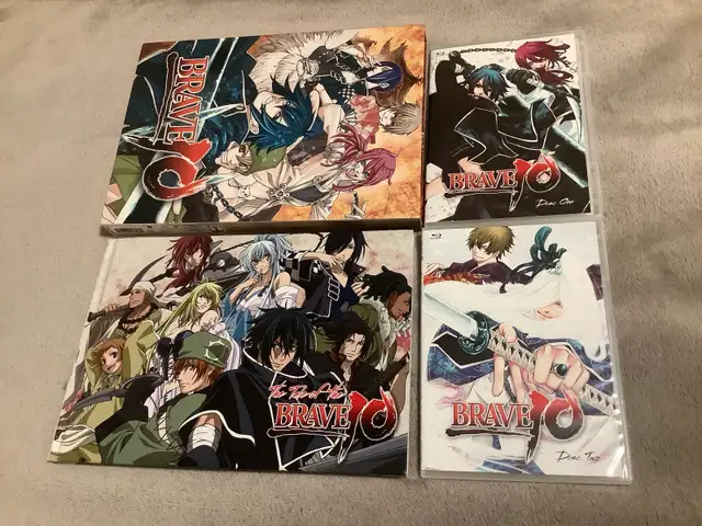 Brave 10 Complete Series Premium Edition Blu Ray Box Set Anime