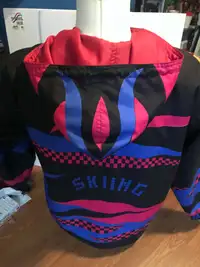 Vtg 80s Fila Women's Ski Jacket Size 8 Made in Italy