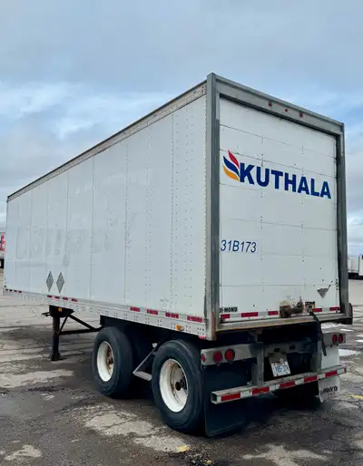 2008 DI-MOND 31' PUP DRY VAN TRAILER - ROLL UP DOOR - EXCELLENT CONDITON - RECENT SAFETY/CERTIFIED -...