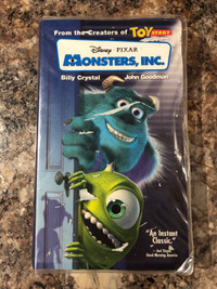 Monsters, INC on vhs, Blue Edition