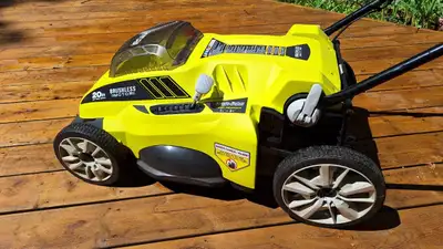 RYOBI Lawn Mower 20 in. 40-Volt Lithium-Ion Brushless, View more