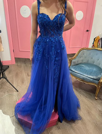 PROM DRESS (Royal Blue, Andrea and Leo Couture)