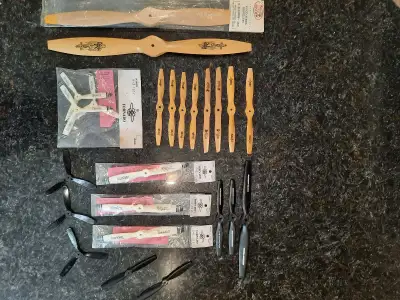 Lot d hélices neuves pour avions  téléguidés, View more